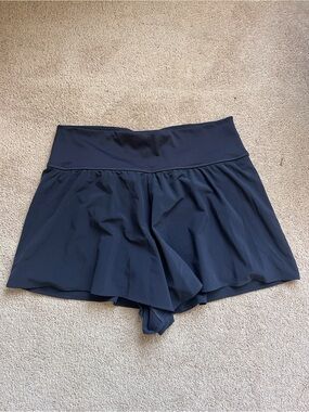 Flowy Skort Shorts - Flared Athletic Style
